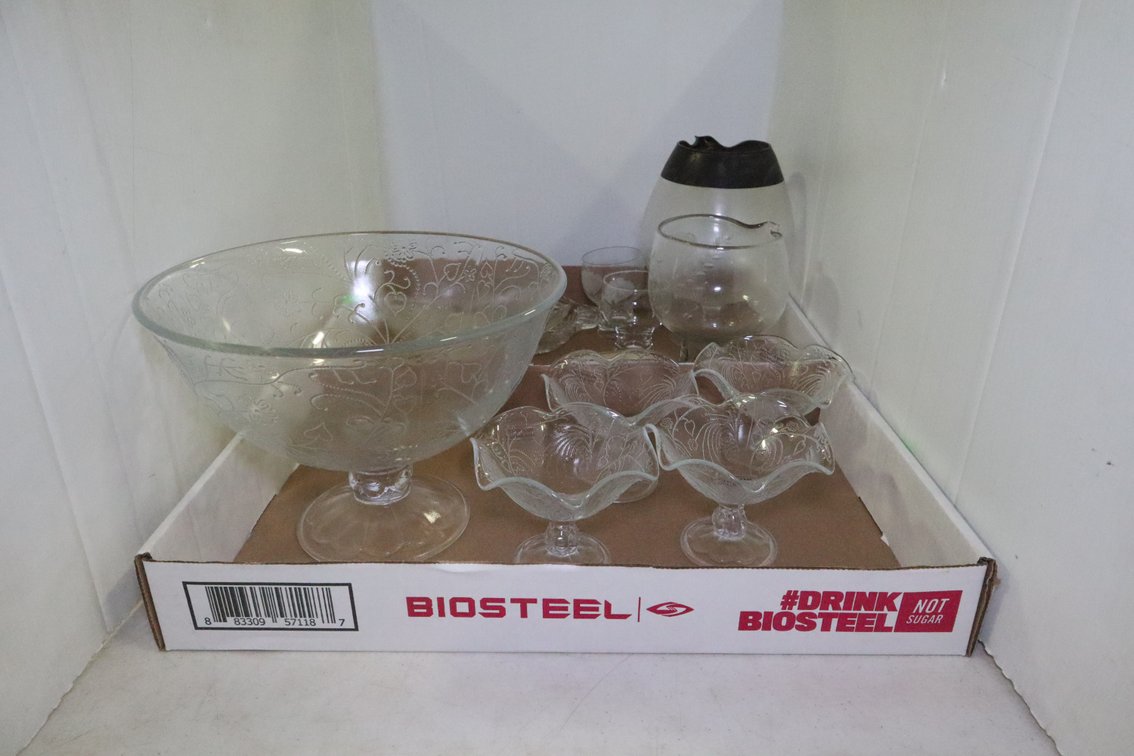 Clear Glass Grouping
