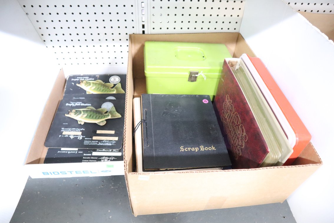 Yearbooks, Scrapbooks, Vintage Virginia Wildlife Trophy Fish Citations