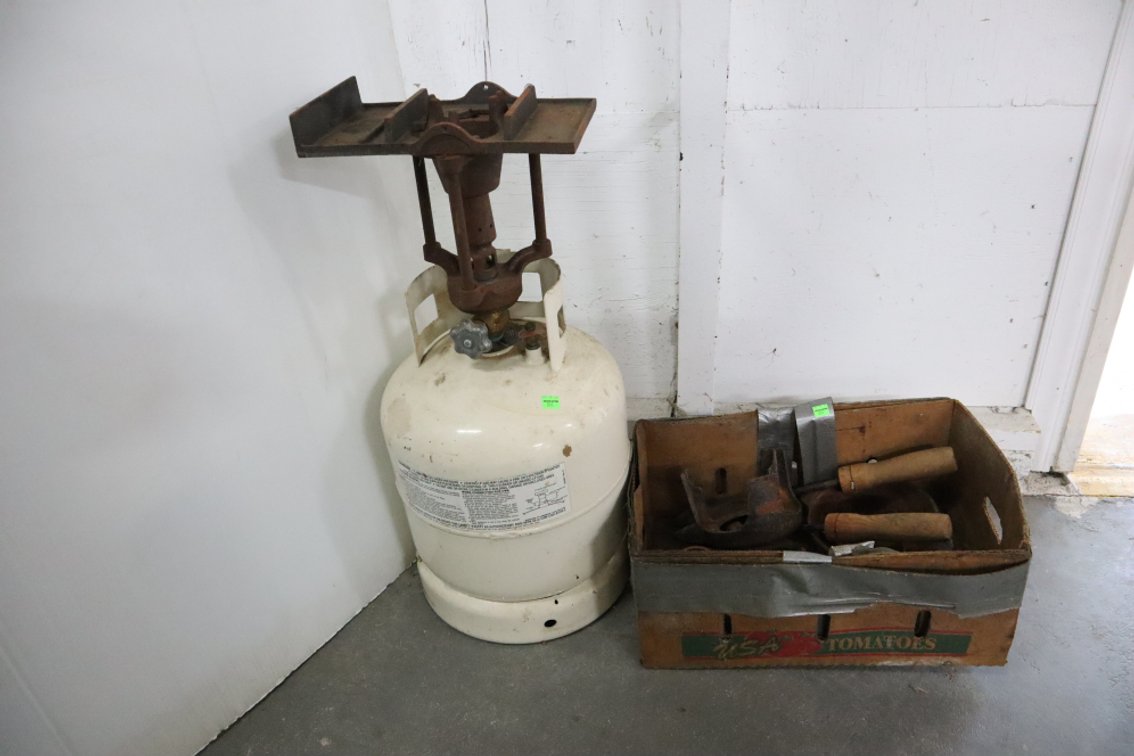 Propane Burner With Lead Melting Accessories