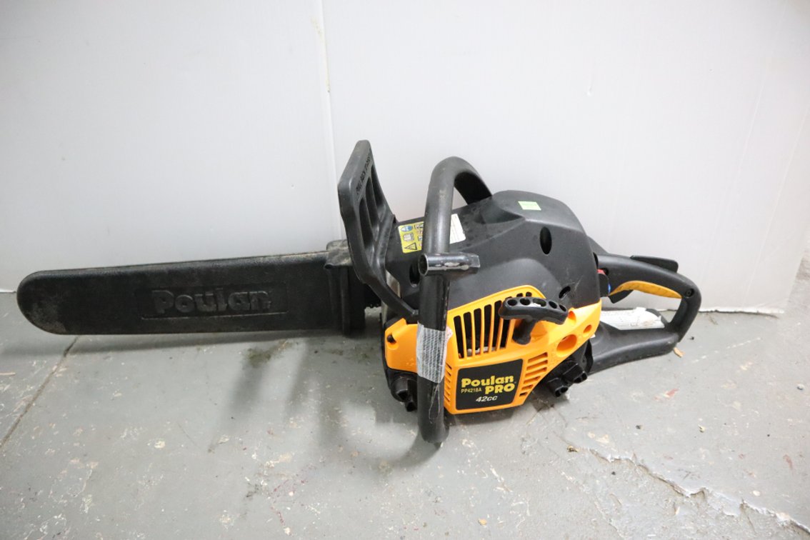 Poulan Pro 42cc Chainsaw Runs