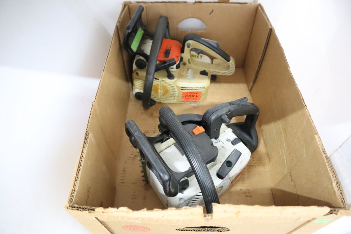 Pair of Stihl Chainsaws For Parts Or Repair