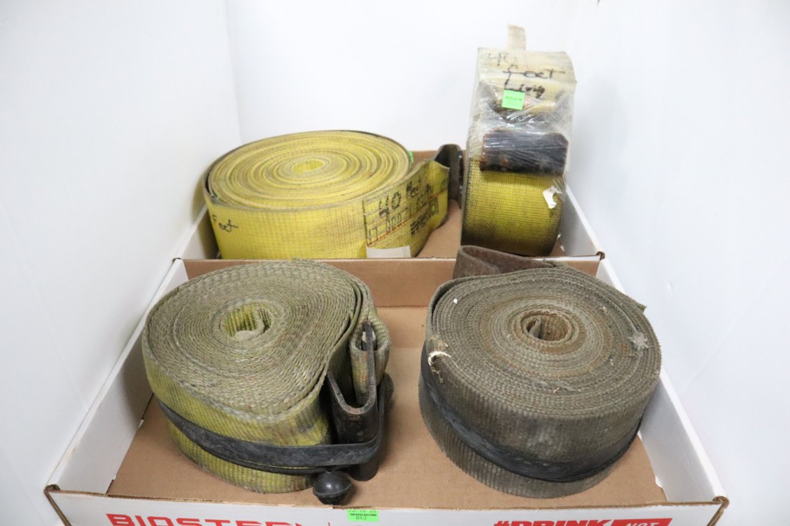 Four 4" Tie Down Straps