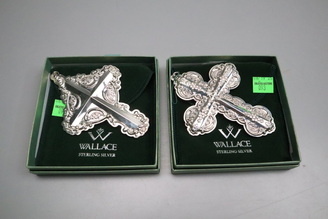 Wallace Sterling Silver Ornaments