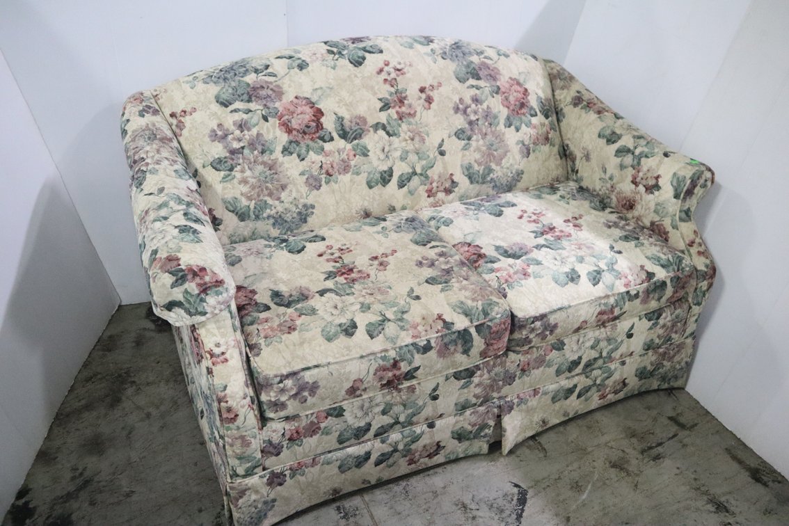 Floral Loveseat