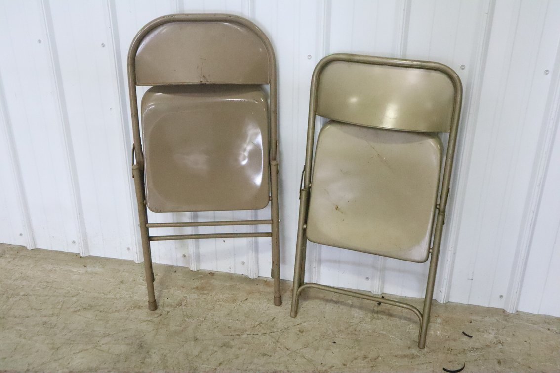 Folding Metal Chairs