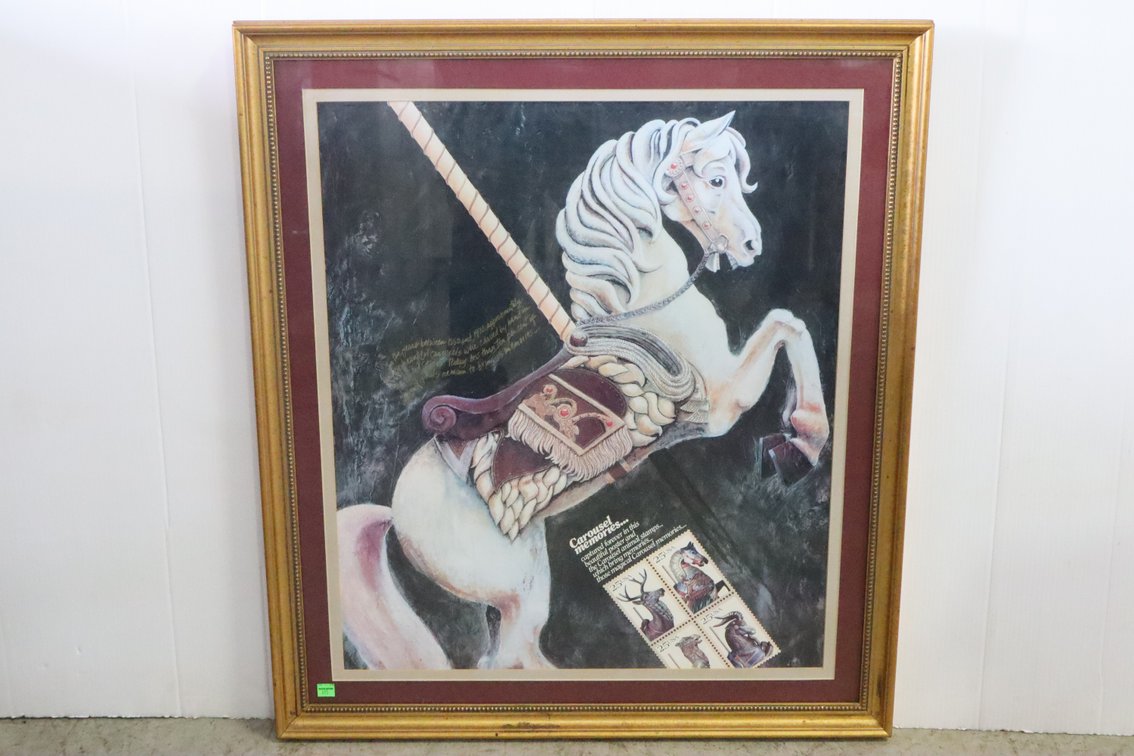 Carousel Framed Poster