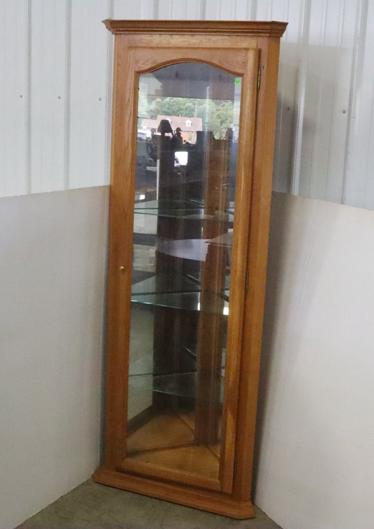 Corner Curio Cabinet
