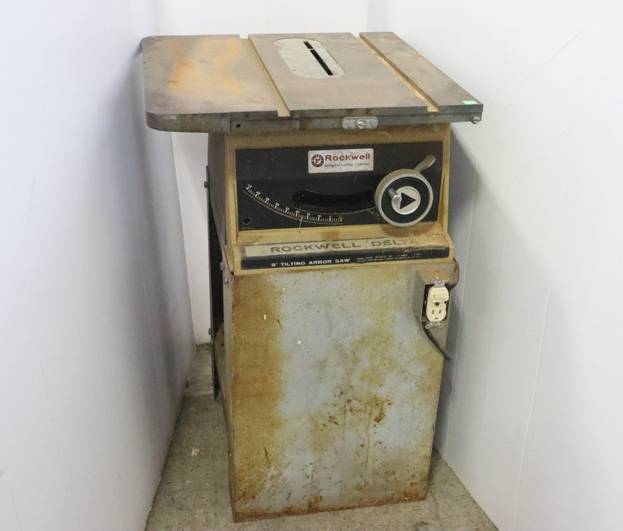 9" Tilting Table Saw