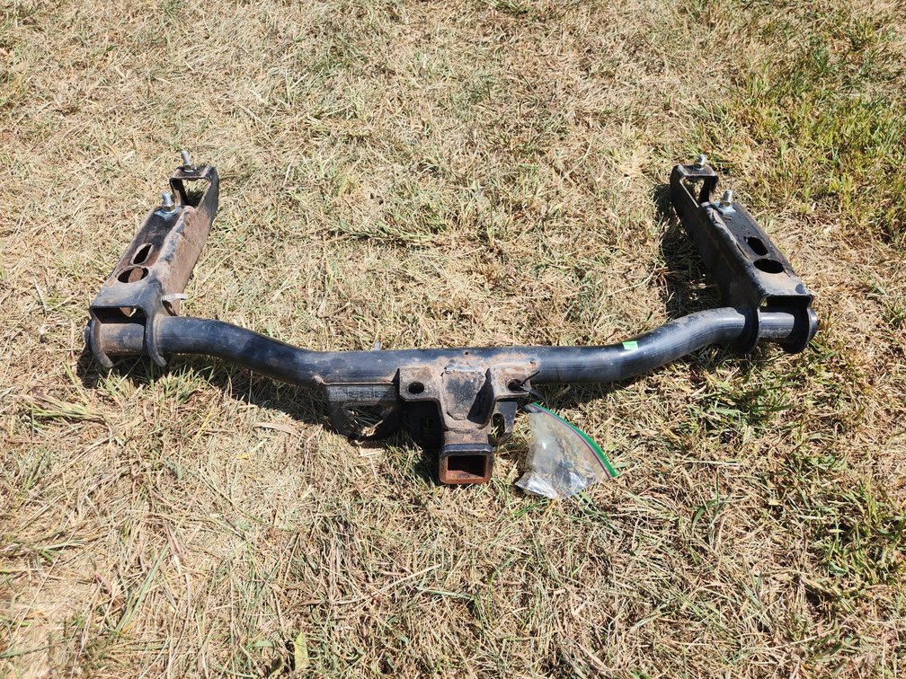 Hitch off Chevy 3500 pickup