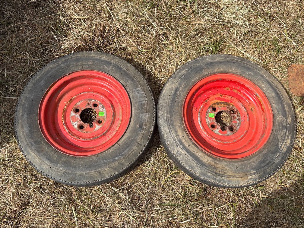 (2) Wheels and Tires