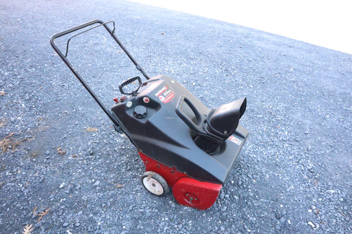 Yard Machines Single Stage Snow Thrower