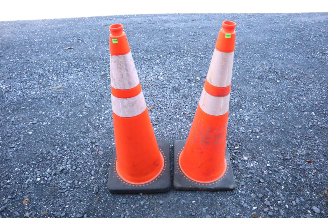 Pair Of Parking Cones