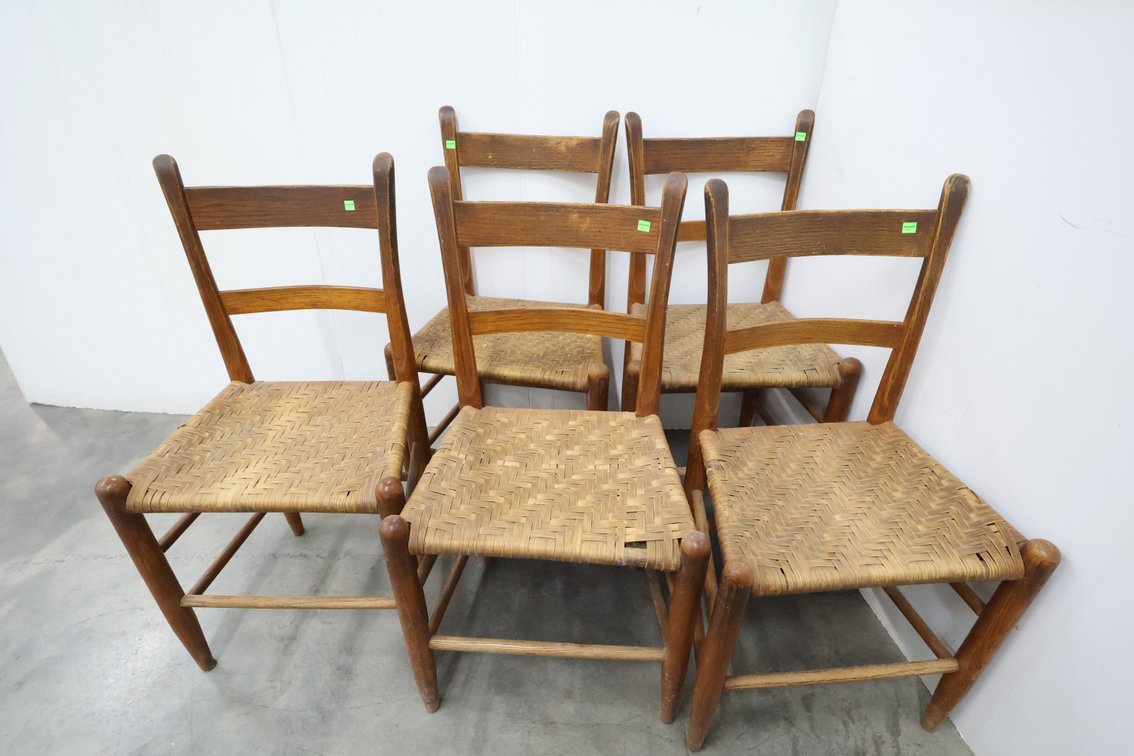 Splint Bottom Side Chairs
