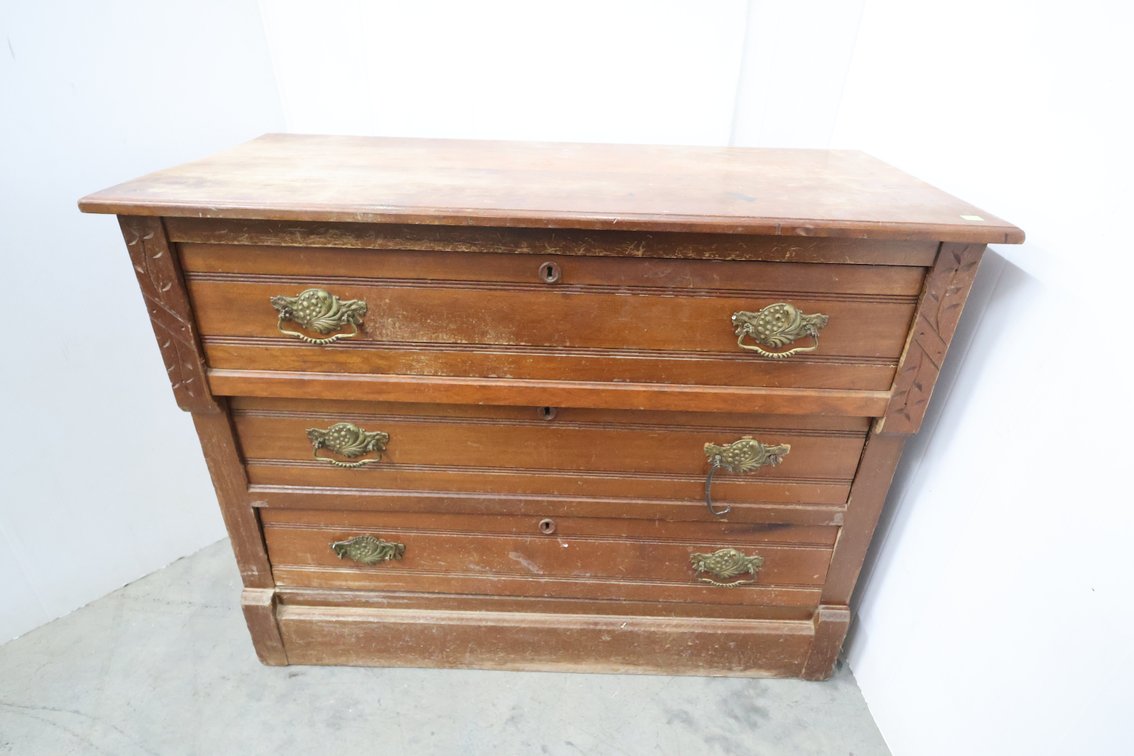 Antique Walnut Dresser