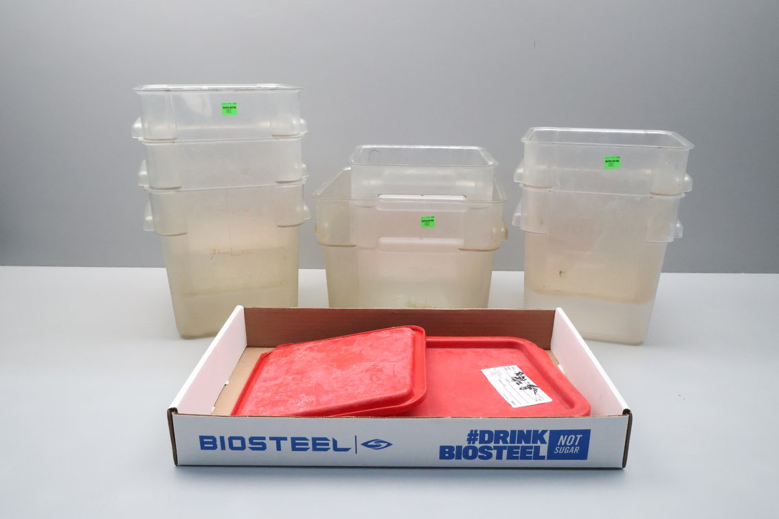 Plastic Food Tubs