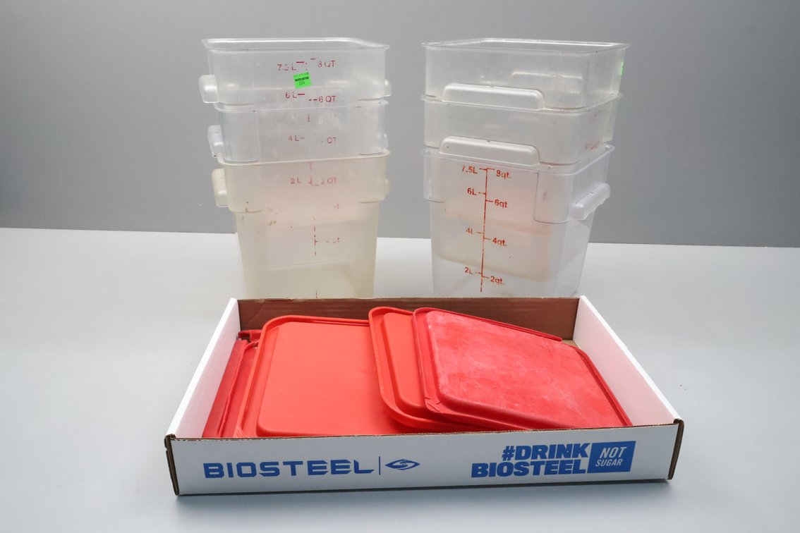 Plastic Food Tubs