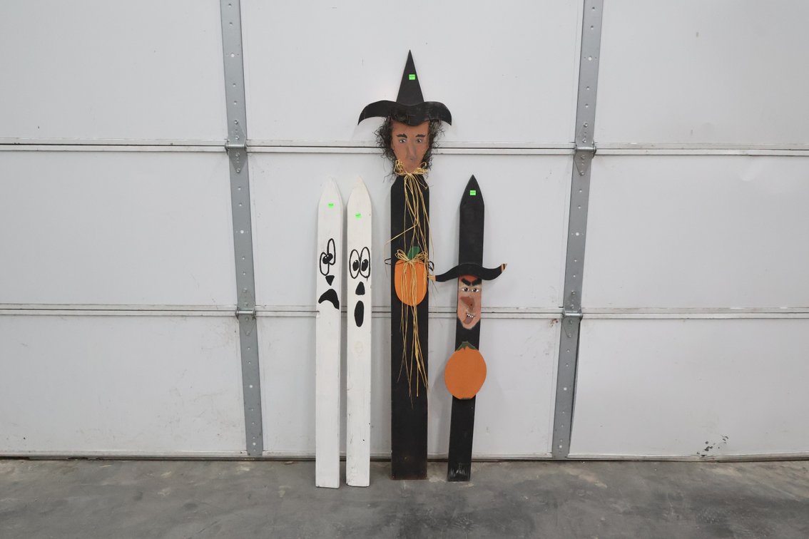 Painted Halloween Decor