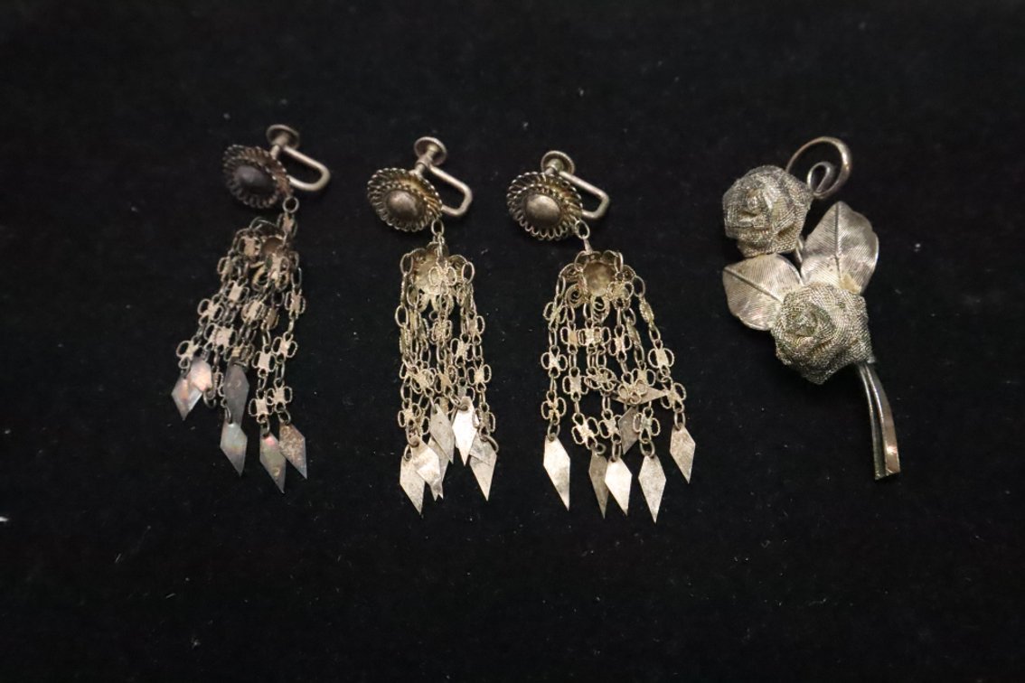 Turkmen Style Earrings