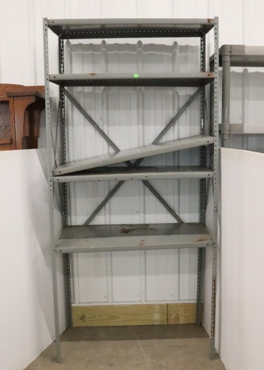 Metal Shelving Unit