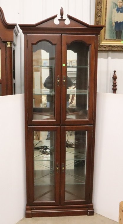 Corner Curio Cabinet