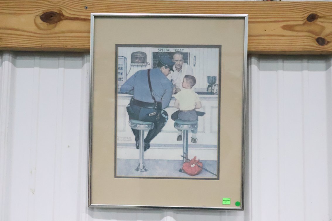 Norman Rockwell Print