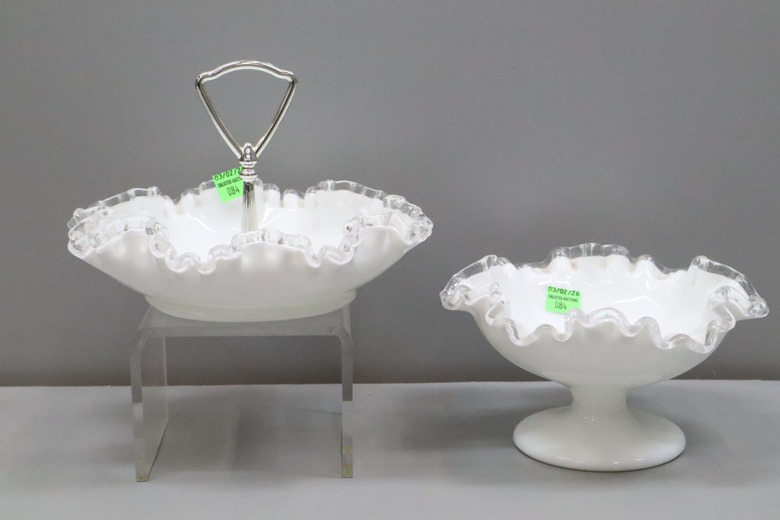 Fenton Glass Dishes
