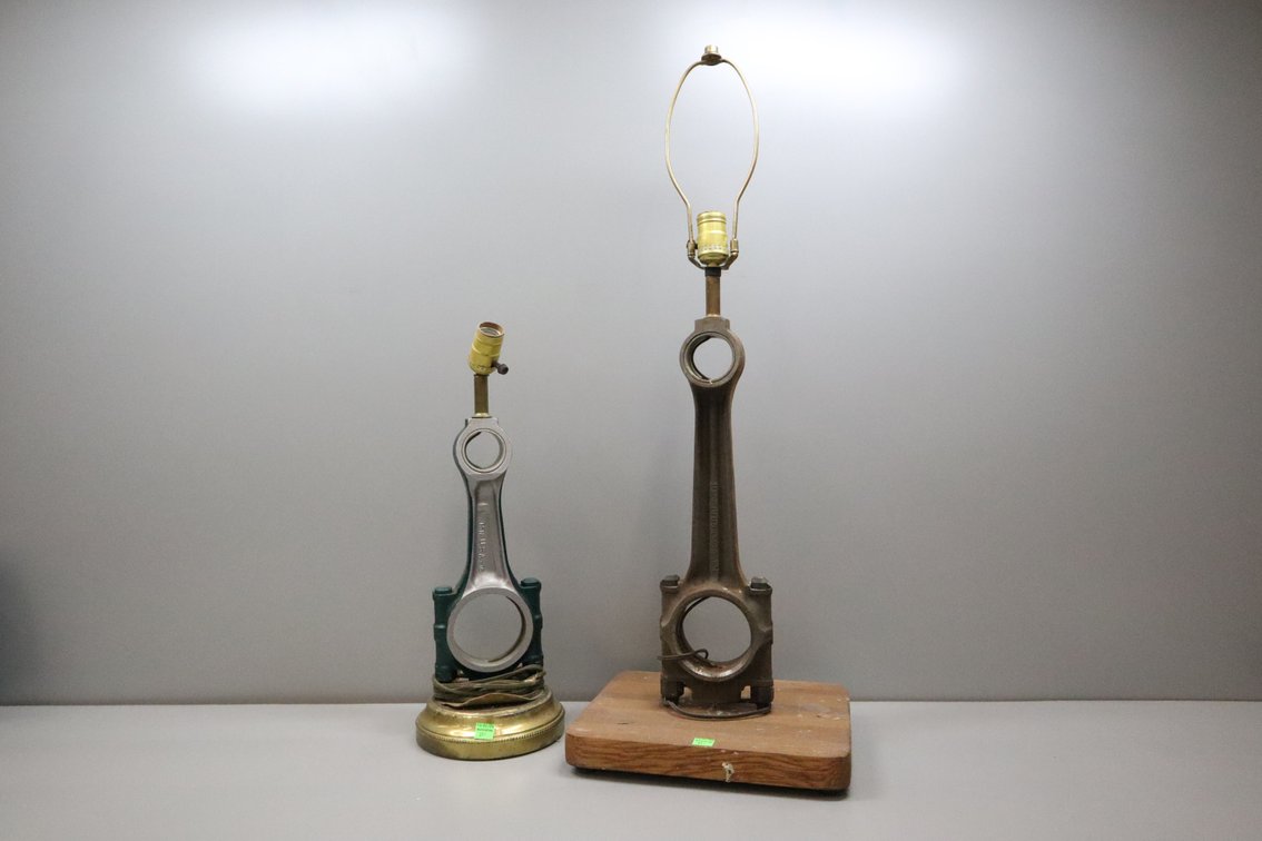Connecting Rod Table Lamps
