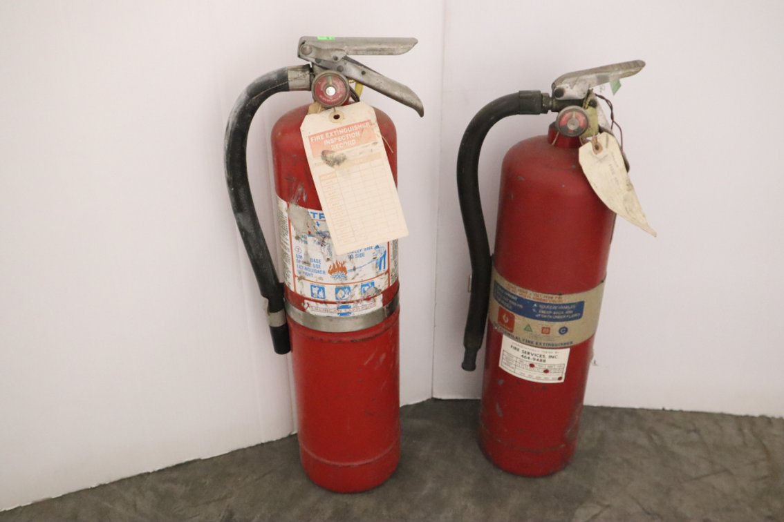 Two Fire Extinguishers