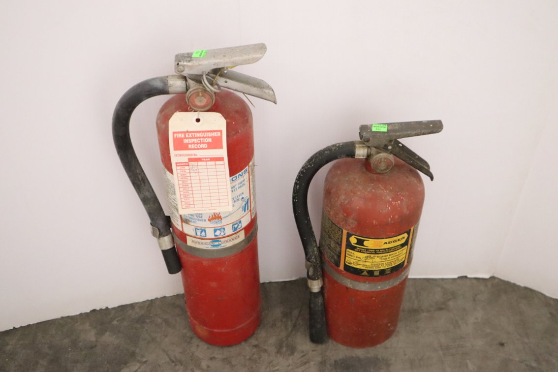 Two Fire Extinguishers