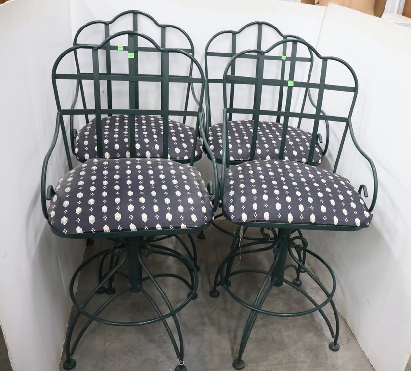 Wrought Iron Bar Stools