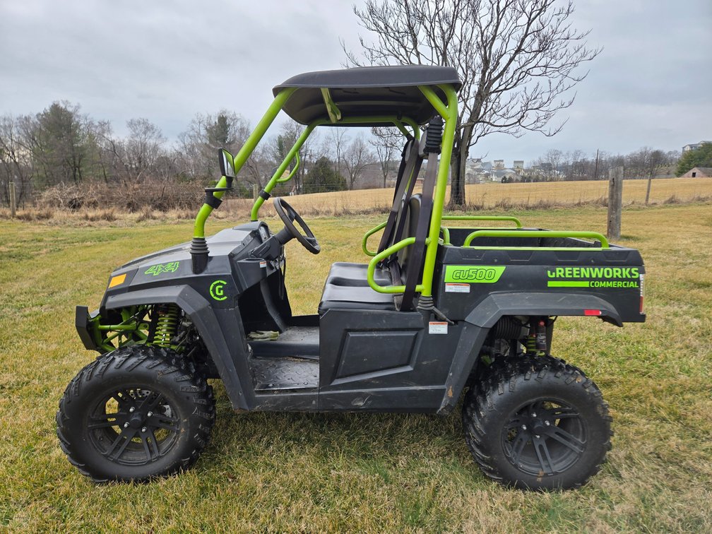 2023 GreenWorks Cu500 4x4 UTV