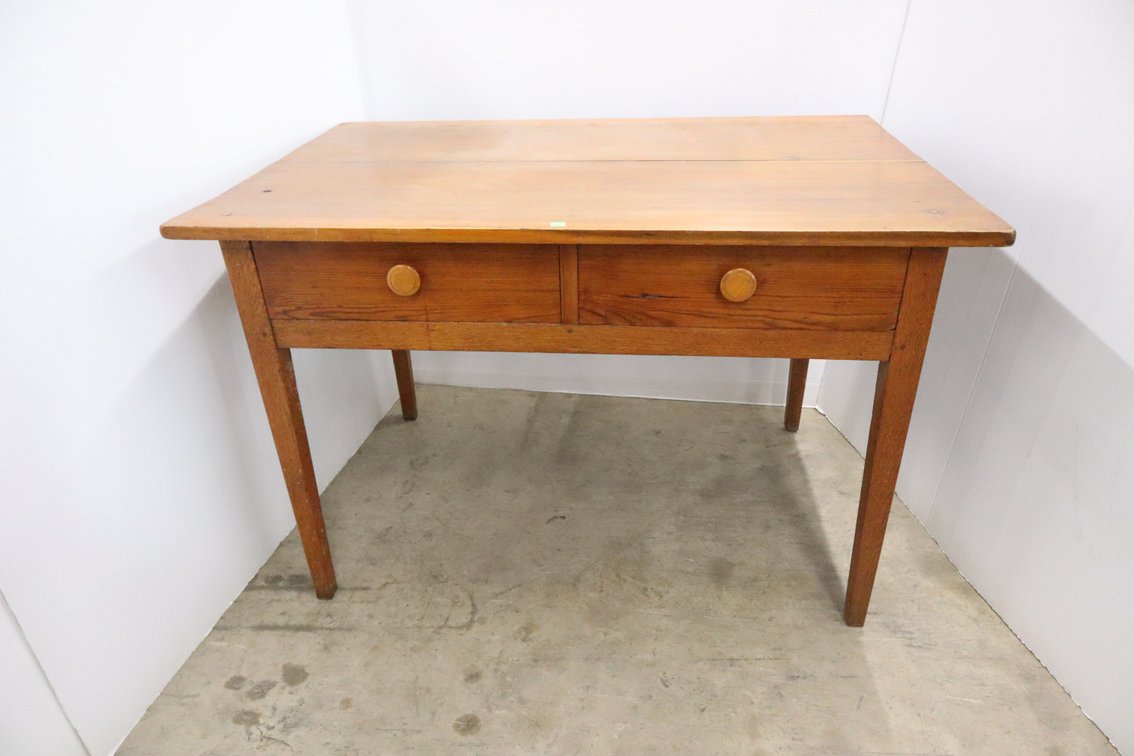 Antique Library Table