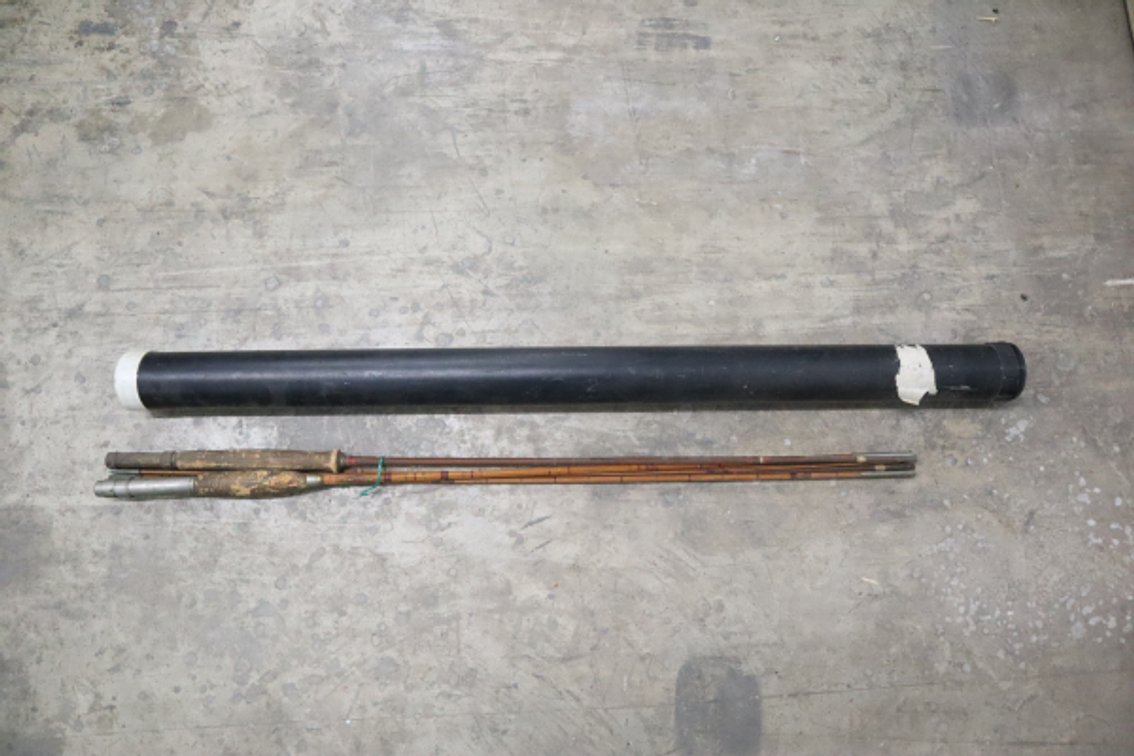 Vintage Bamboo Fishing Rods