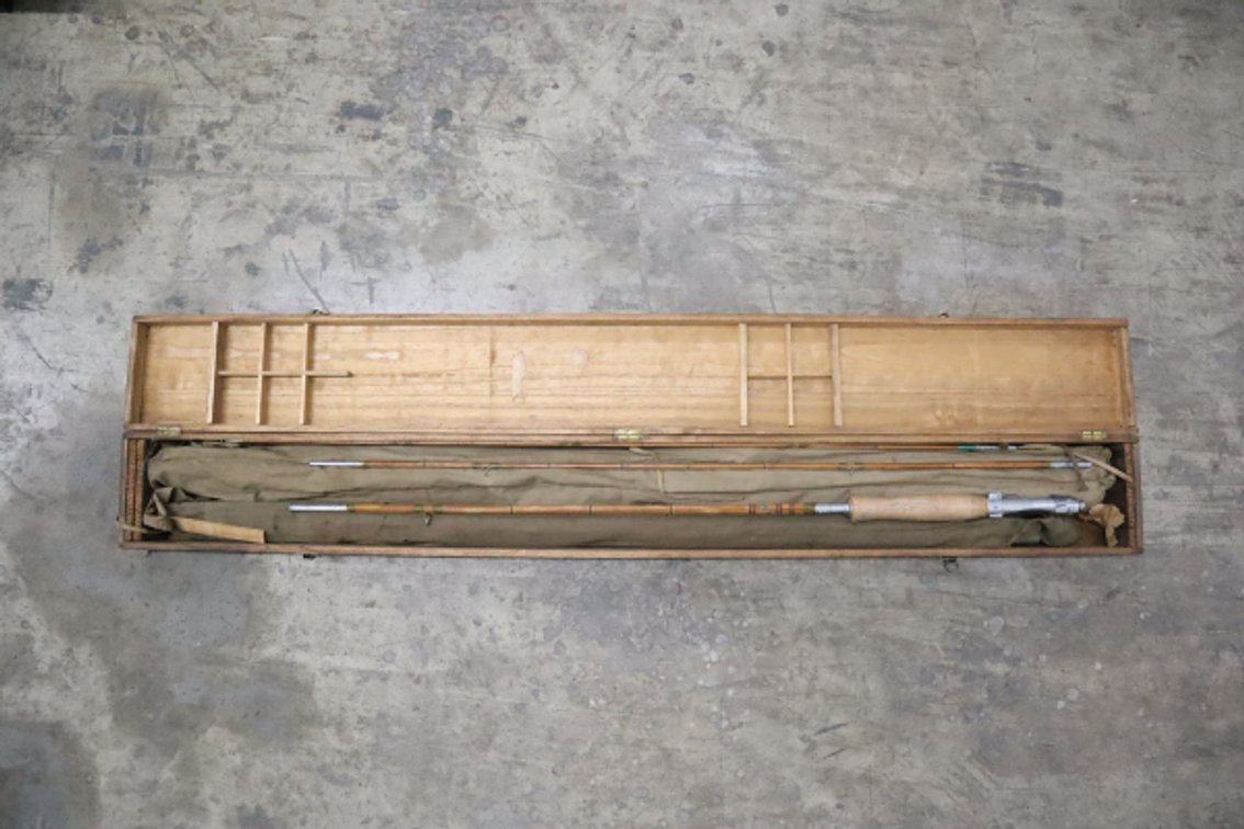 Vintage Bamboo Fishing Rods