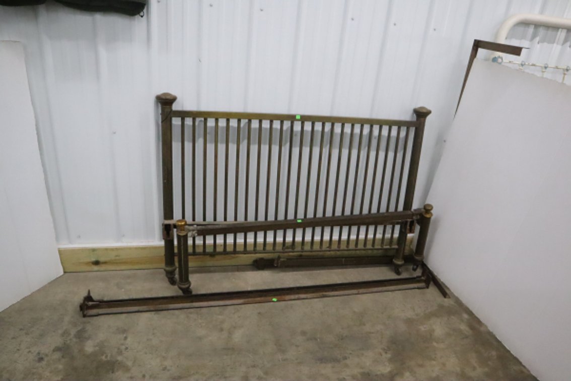 Antique Iron Bed Frame