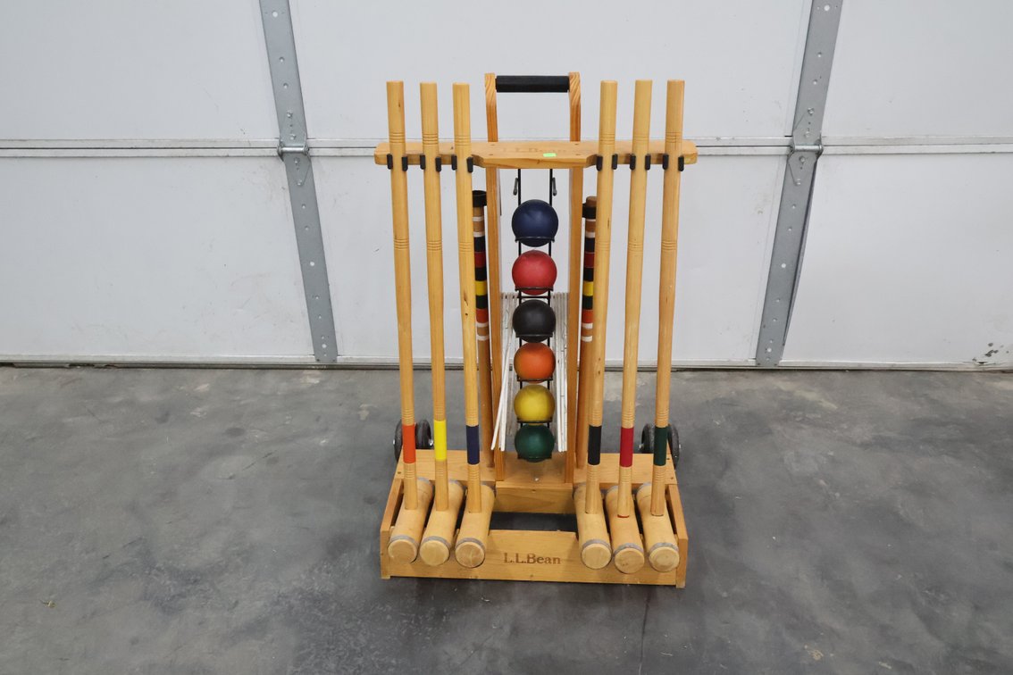 L.L. Bean Croquet Set