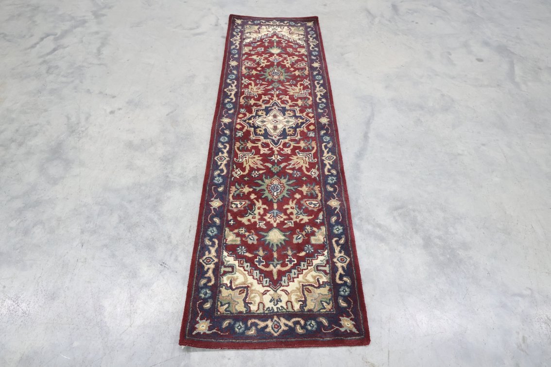 Indian Wool Pile Area Rug