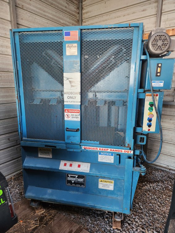 Marathon Stockroom Baler