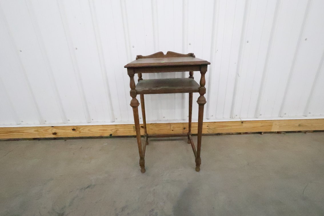Oak Telephone Table