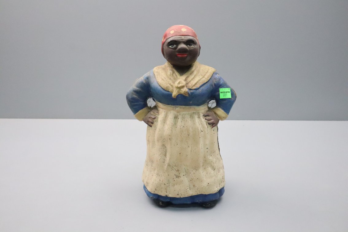 Cast Iron Americana Mammy Bank