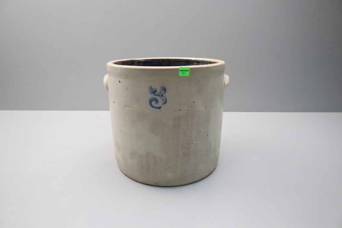 3 Gallon Stoneware Crock