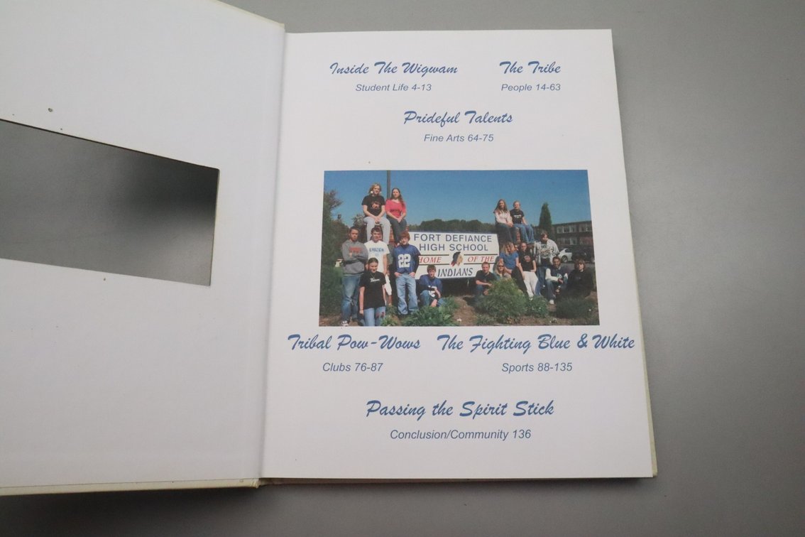 Fort Defiance High School Yearbooks, 2007, 2008