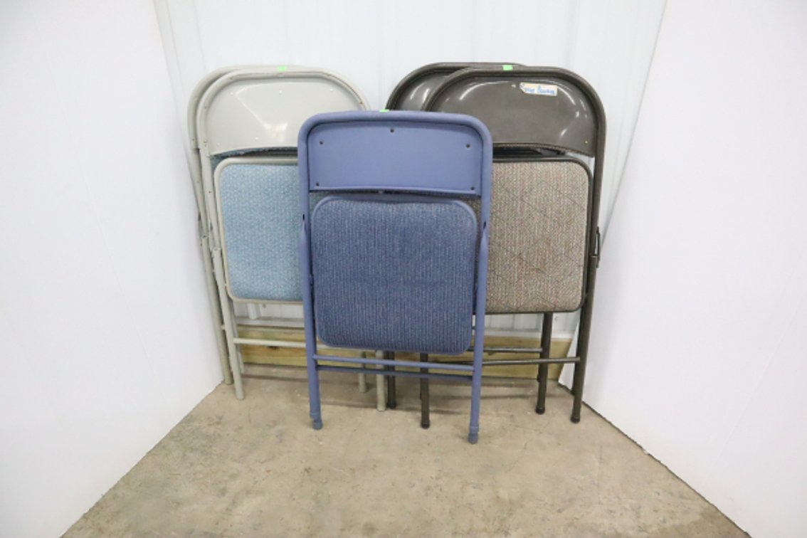 Five Folding Chairs