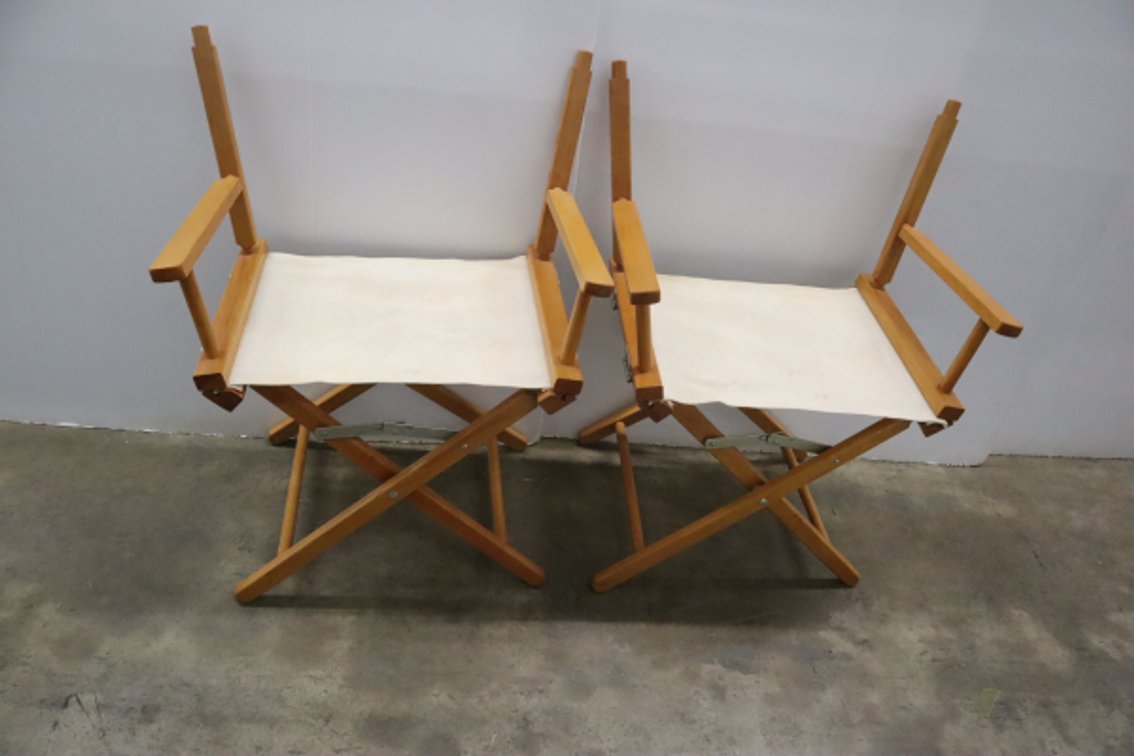Two Directors Chairs
