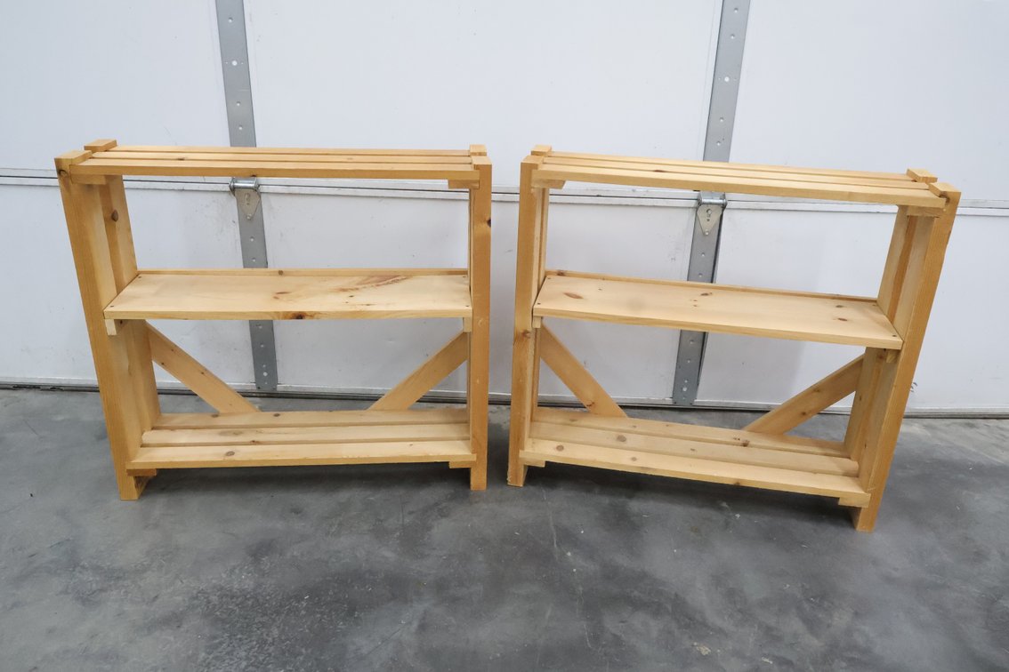 Wooden Shelves