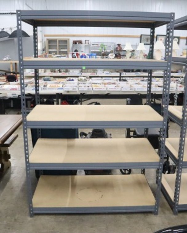 Metal Shelving Unit
