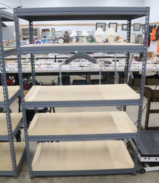 Metal Shelving Unit