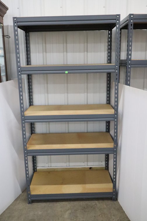 Metal Shelving Unit