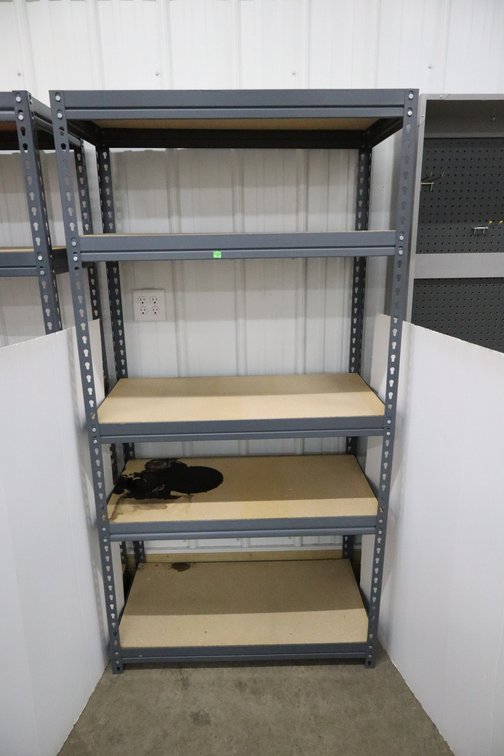 Metal Shelving Unit