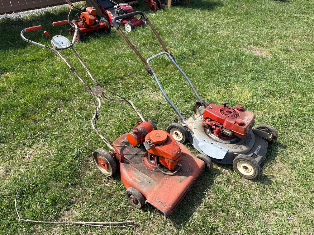 (2) Push Mowers